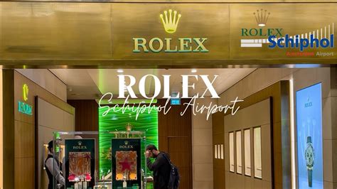 prijs rolex schiphol|Rolex Schiphol watch.